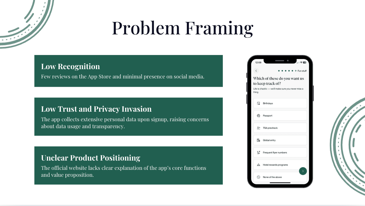 Problem Framing